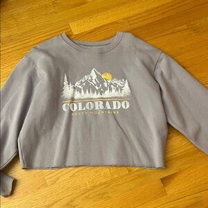 Hollister Gray Colorado Sweatshirt